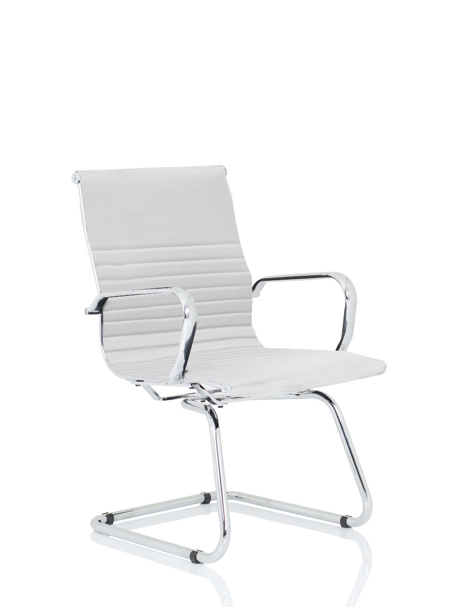 Nola Modern Medium Back Cantilever Chair