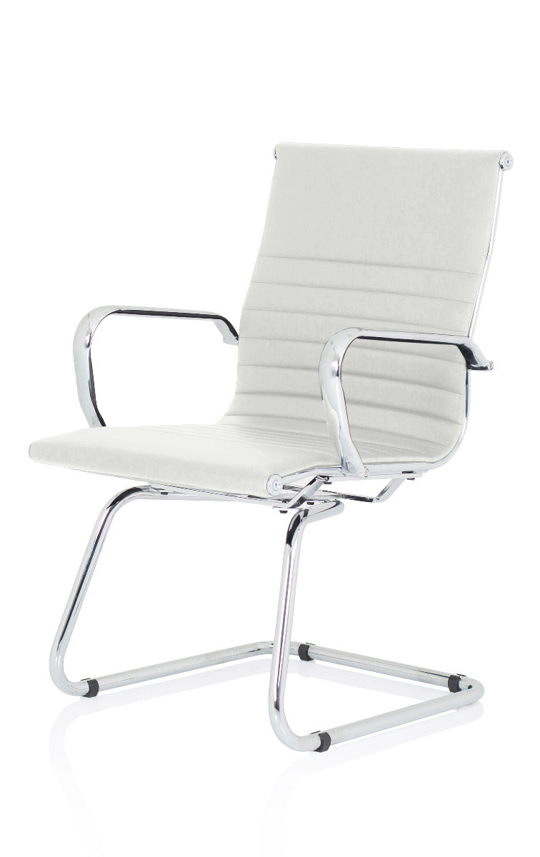 Nola Modern Medium Back Cantilever Chair