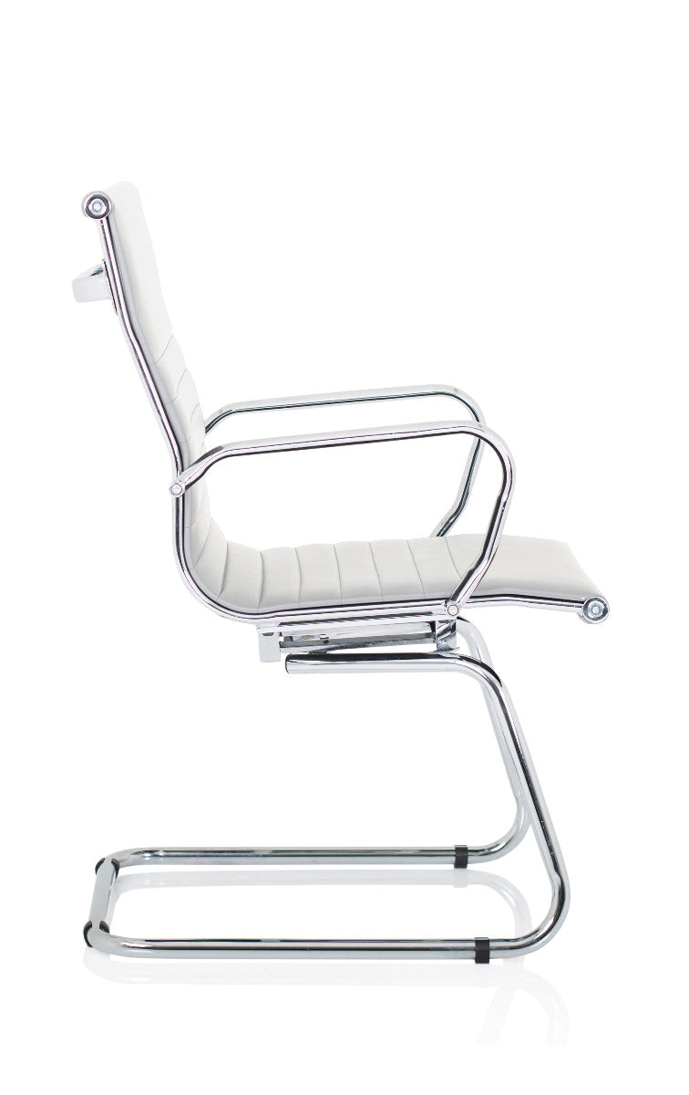 Nola Modern Medium Back Cantilever Chair