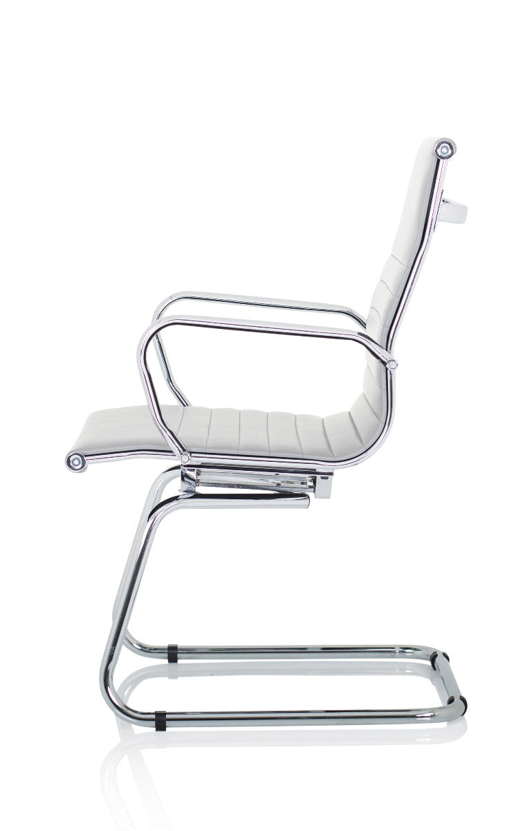 Nola Modern Medium Back Cantilever Chair