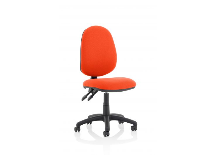 Eclipse 2 Plus Fabric Operator Office Chair - Optional Colour and Armrests
