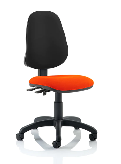 Eclipse 2 Plus Fabric Operator Office Chair - Optional Colour and Armrests