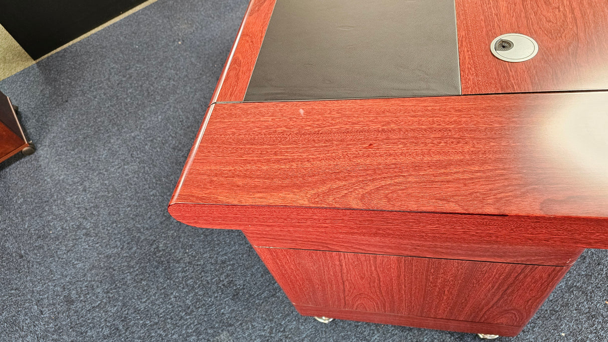 EX SHOWROOM - Mahogany Executive Office Desk Only - 1400mm - KW12B