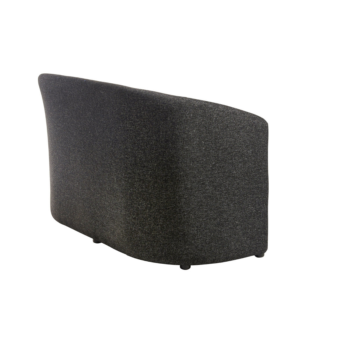 Slender Fabric Sofa - Black or Blue - 1 & 2 Seater Available
