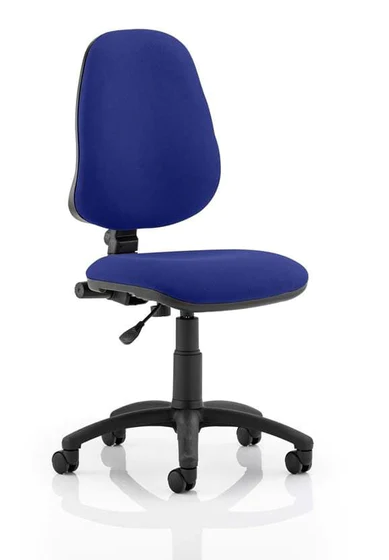 Eclipse 1 Plus Fabric Operator Office Chair - Optional Colour and Armrests