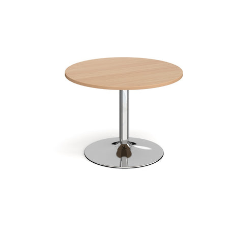 Trumpet Base Round Boardroom Meeting Table