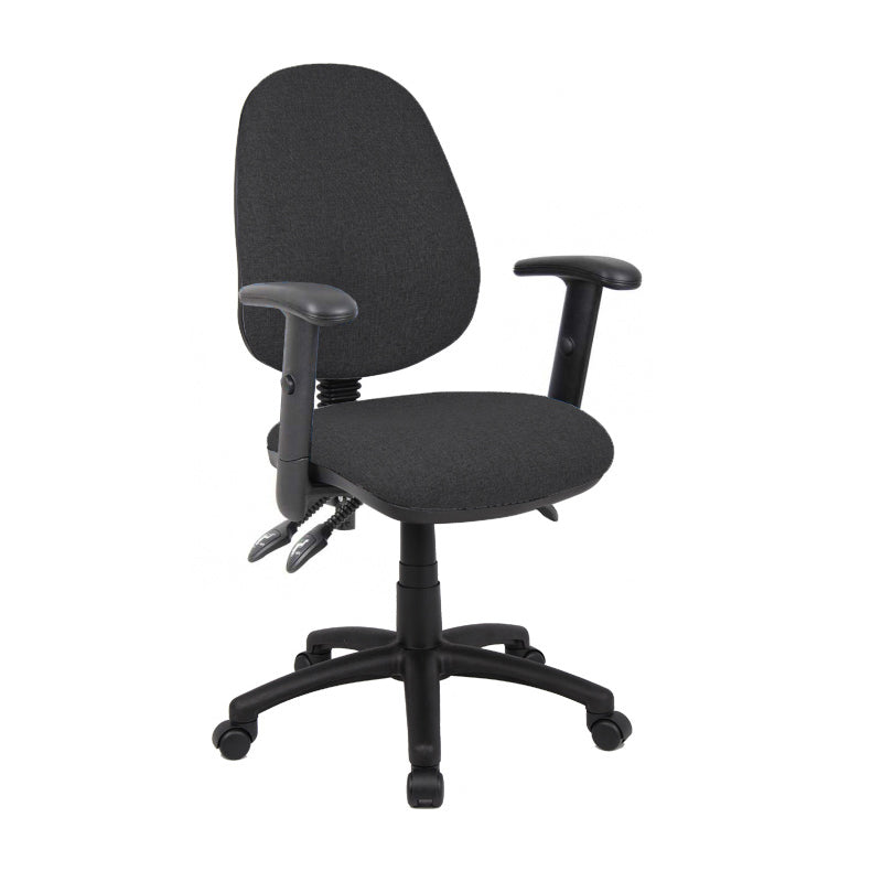 Vantage 200 Fabric Operator Chair - V200 - Black, Blue, Charcoal or Red Option