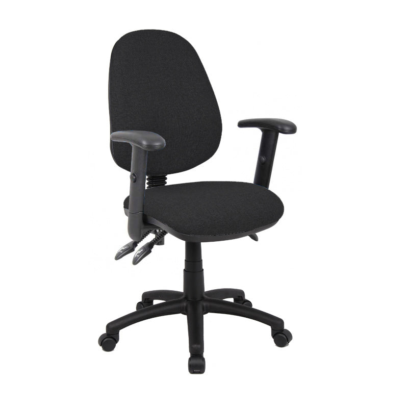 Vantage 200 Fabric Operator Chair - V200 - Black, Blue, Charcoal or Red Option