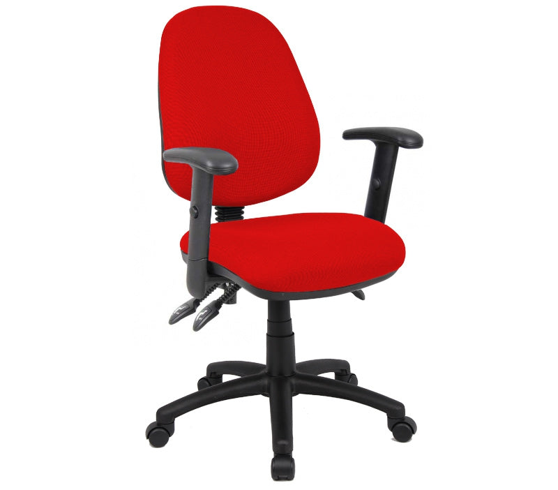 Vantage 200 Fabric Operator Chair - V200 - Black, Blue, Charcoal or Red Option