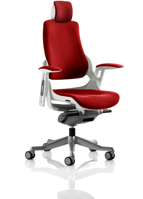 Zure Orthopaedic Fabric Office Chair - Optional Colour and Headrest