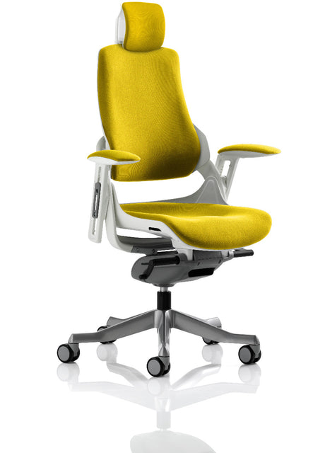 Zure Orthopaedic Fabric Office Chair - Optional Colour and Headrest