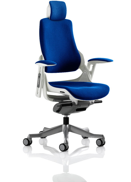 Zure Orthopaedic Fabric Office Chair - Optional Colour and Headrest