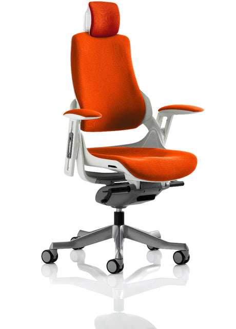 Zure Orthopaedic Fabric Office Chair - Optional Colour and Headrest