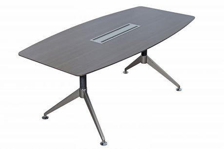 Nero Anthracite Executive Meeting Table in Multiple Sizes