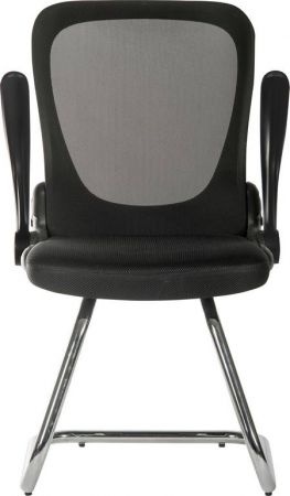 Black Mesh Meeting Visitor Chair - FLIP-MESH-VISITOR