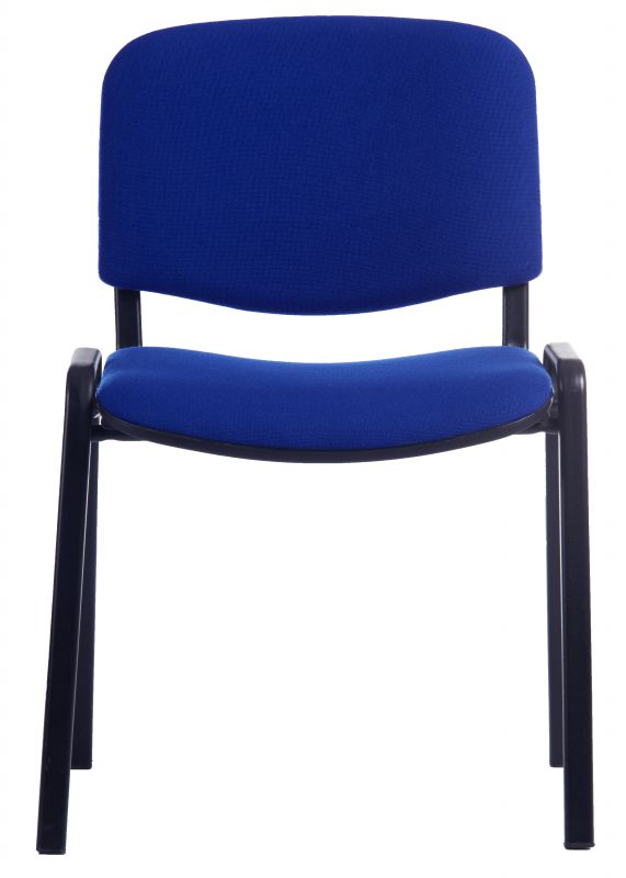 Stackable Fabric Conference Chair - Black, Burgundy or Blue Option - CONFERENCE