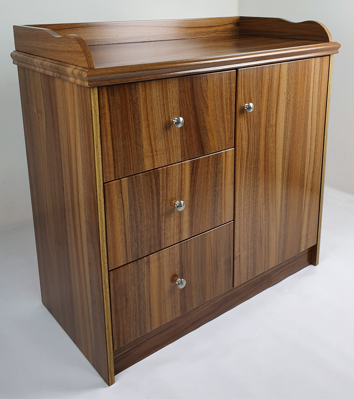 Small Light Oak Executive Office Cupboard - 2K01