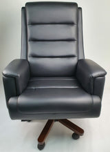 Black Leather Executive Office Chair - 1840A