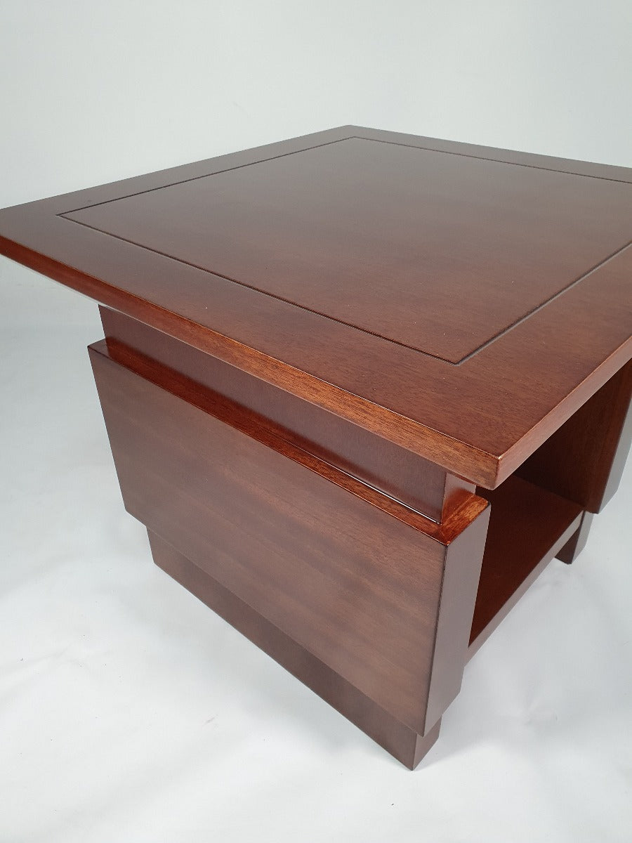 Light Walnut Executive Coffee Table COF-F22