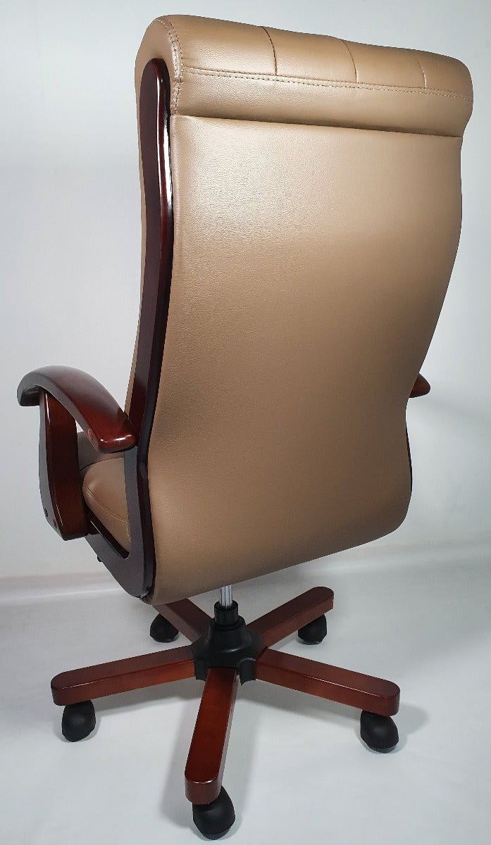 Brown Leather Executive Office Chair CHA-WS-977