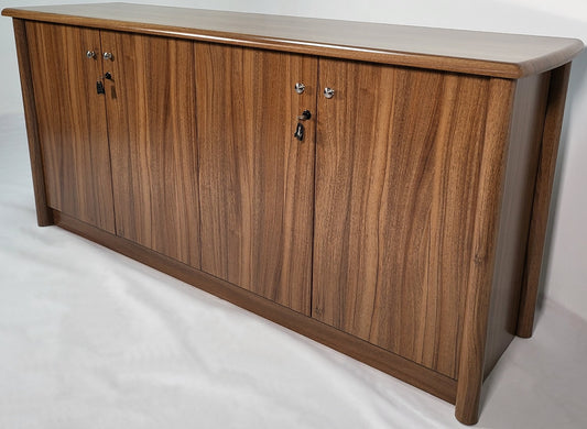 Light Oak Four Door Executive Cupboard - 1780mm - 6846T-4DR
