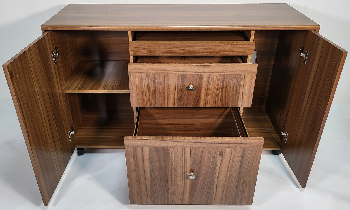 Light Oak Desk High Side Return - 1200mm