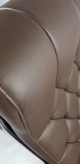 Brown Leather Chesterfield Executive Office Chair - CHA-WS-917
