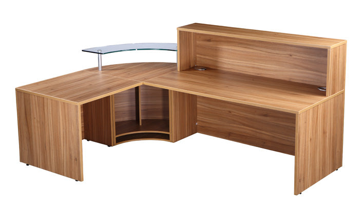 Reception Desk Counter - American Black Walnut