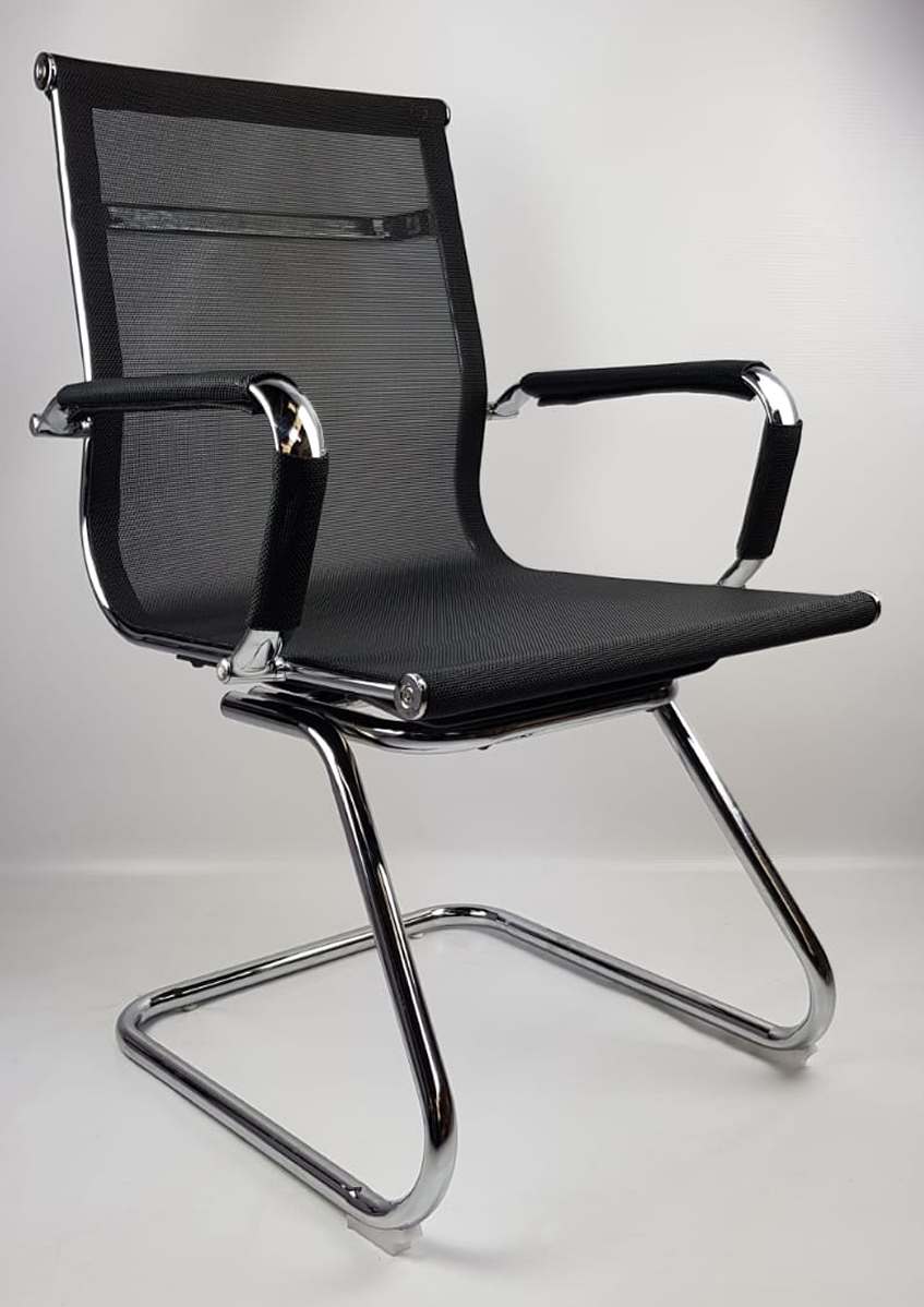 Black Mesh Eames Style Executive Visitor Chair - HB-E11