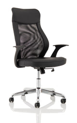Baye Mesh Back and Faux Leather Seat Office Chair