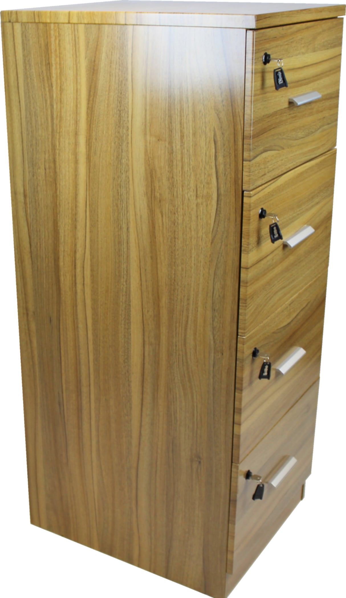 Light Oak Four Drawer Executive Filing Cabinet - AB84