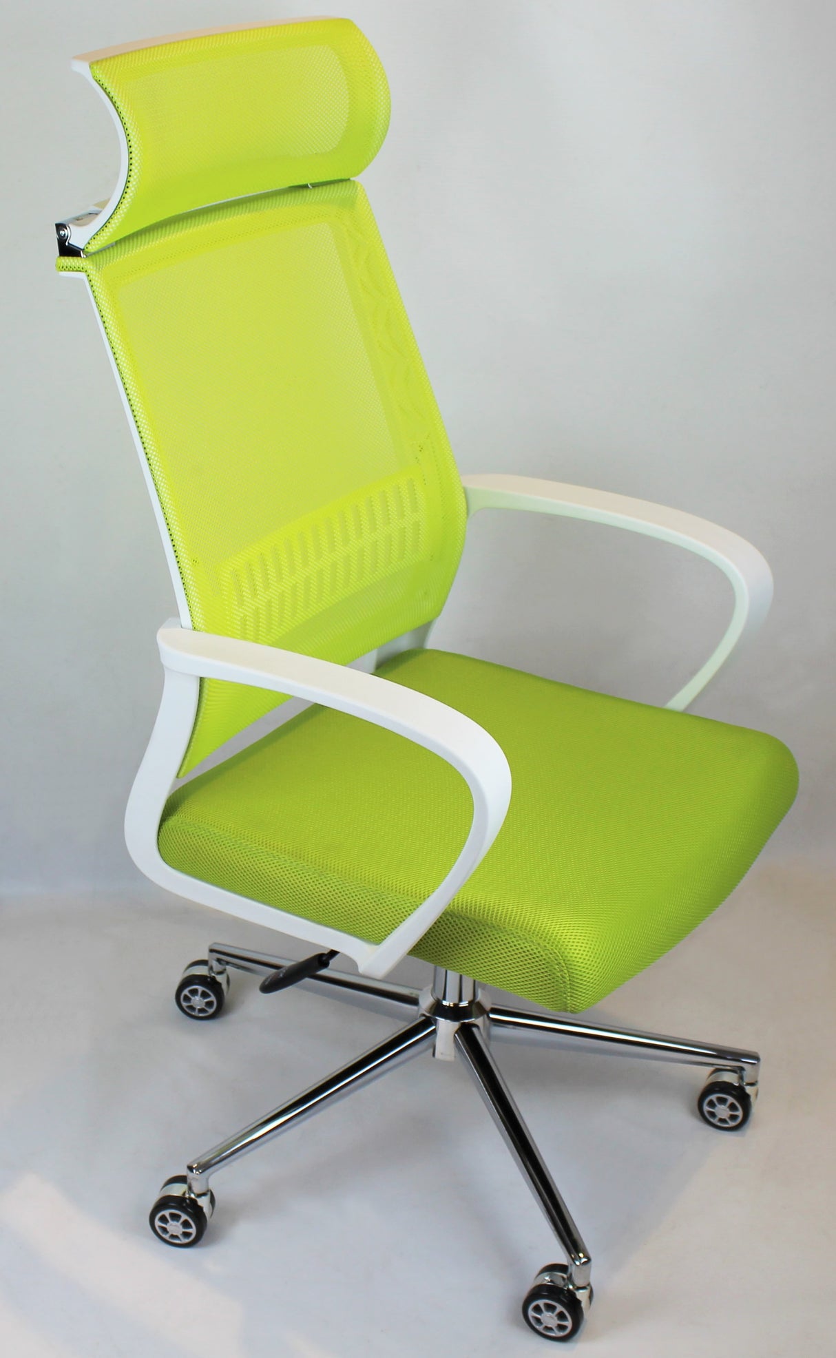 Modern Office Chair with Green Mesh - DH-086