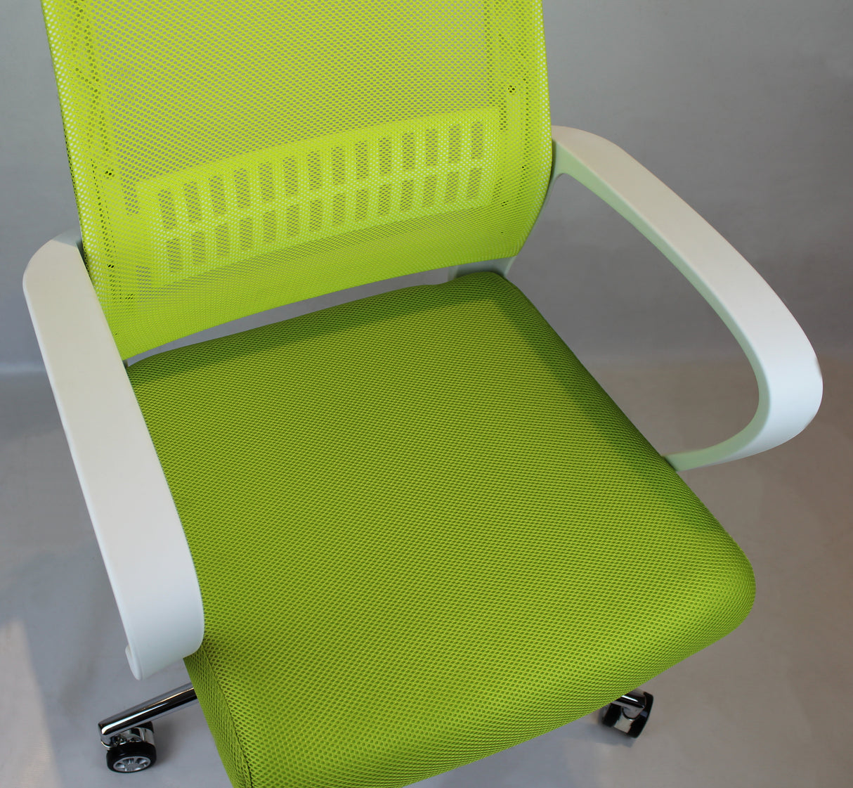 Modern Office Chair with Green Mesh - DH-086