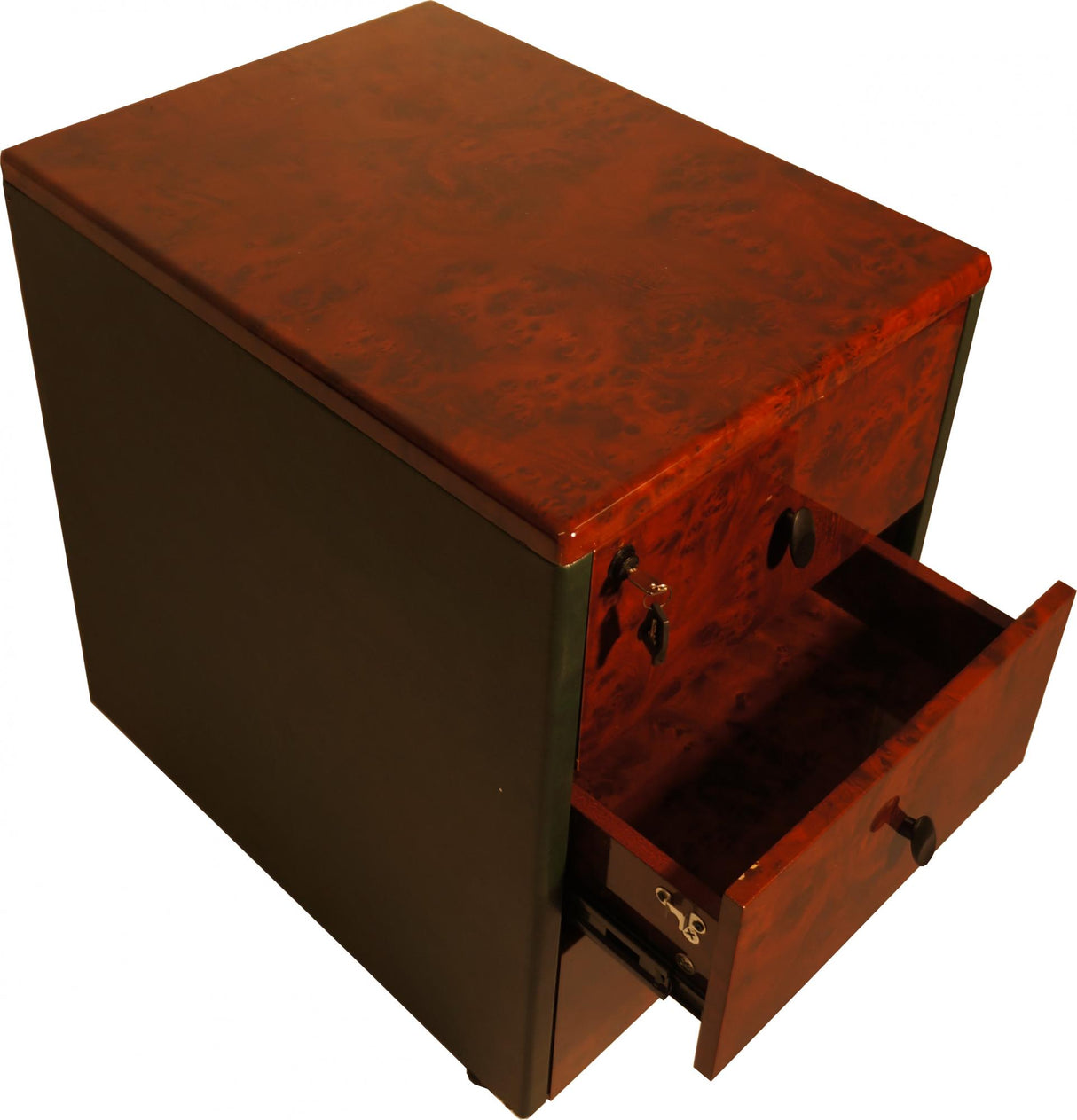 Curvy Executive Office Desk High Lacquer - 2200mm - 6836