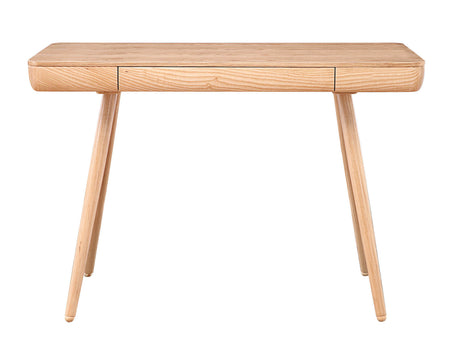 Contemporary Quality Home Office Desk in Oak Veneer - 1100mm - PC713