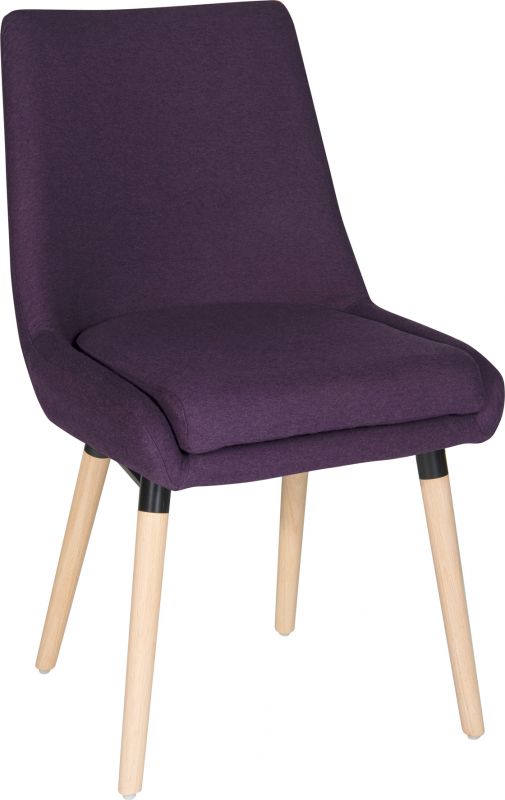 Suppliers Of Modern Fabric Meeting Reception Room Chair - Plum or Graphite Option - WELCOME-RECEPTION North Yourkshire