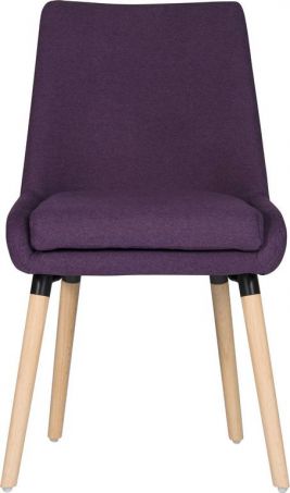 Modern Fabric Meeting Reception Room Chair - Plum or Graphite Option - WELCOME-RECEPTION
