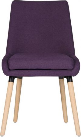 Modern Fabric Meeting Reception Room Chair - Plum or Graphite Option - WELCOME-RECEPTION