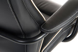 Heavy Duty Bonded Leather Office Chair - Black, Cream or Grey Option - GOLIATH-DUO