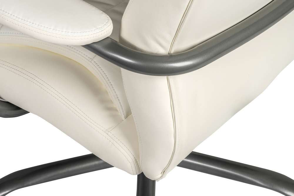 Heavy Duty Bonded Leather Office Chair - Black or White Option - GOLIATH