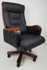 Luxury Black Leather Executive Office Chair CHA-1832AB