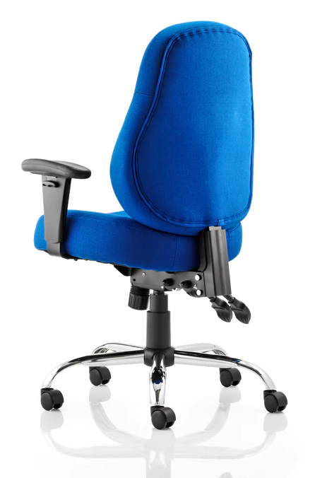 Storm Fabric Operator Office Chair - Black or Blue Option