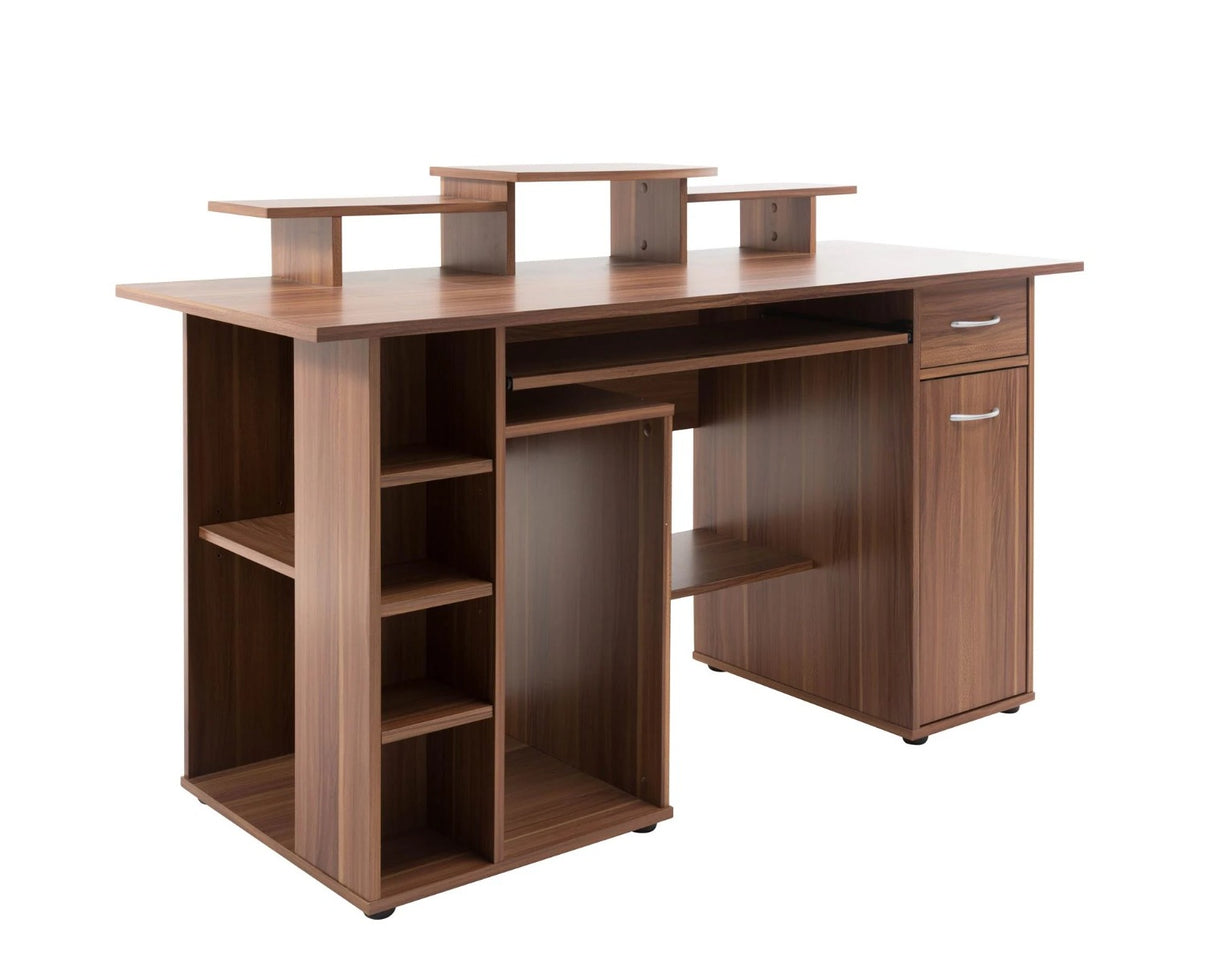 San Diego Home Office Desk - Beech, Walnut or White Option