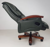 Luxury Green Leather Executive Office Chair - A302