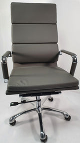 Soft Pad Style High Back Executive Office Chair Grey HB-A13SP-GR