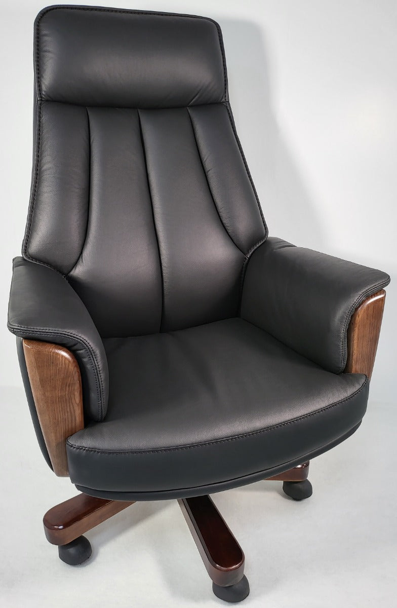 Genuine leather computer online chair