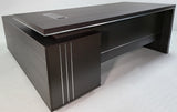 Stylish Grey Oak Corner Executive Office Desk - 1600mm, 1800mm, 2000mm - DG07-04