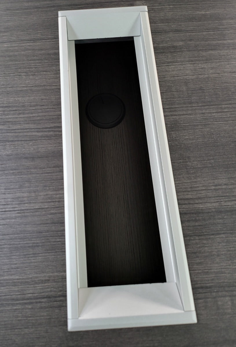 Stylish Grey Oak Corner Executive Office Desk - 1600mm, 1800mm, 2000mm - DG07-04