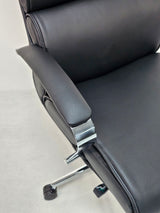 Modern Black Leather High Back Executive Office Chair - HB-286A