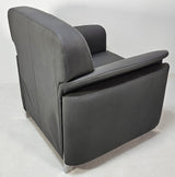 Contemporary Chesterfield Design Grey Leather Sofa Set - Single, Twin and Triple Seat Available - HB-810